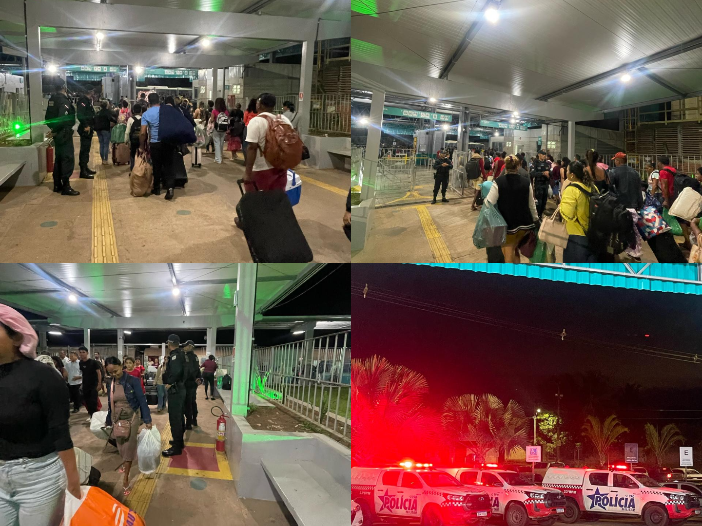 Operação do 23° Batalhão da Polícia Militar e SegurPro na Ferroviária de Parauapebas
