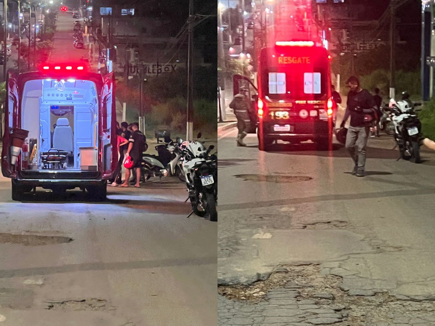 Polícia Militar presta apoio em acidente de trânsito no bairro Jardim Canadá, em Parauapebas