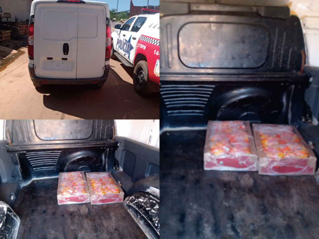 Ação Policial Flagra Transporte Ilegal de Alimentos em Parauapebas