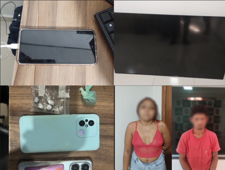 Polícia Militar Captura Dois Indivíduos por Tráfico e Receptação em Parauapebas