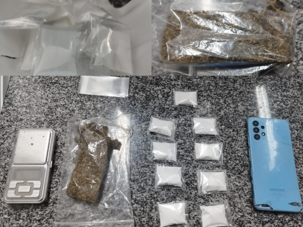 Polícia detém jovem por tráfico de drogas no bairro dos Maranhenses, em Parauapebas.