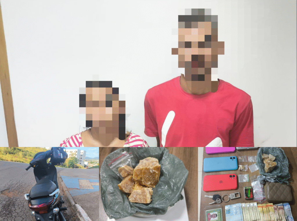Polícia Detém Suspeitos por Tráfico de Entorpecentes no Bairro Alto Bonito, em Parauapebas