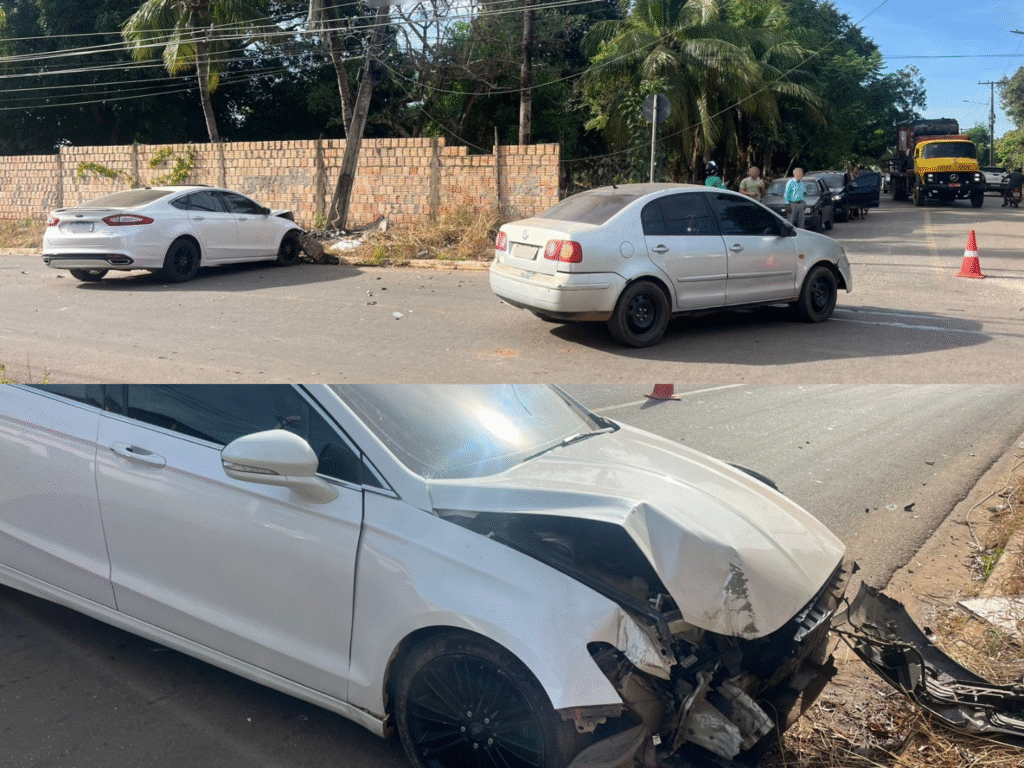 Polícia Registra Acidente de Trânsito sem Vítima Fatal no Bairro Vila Rica, em Parauapebas