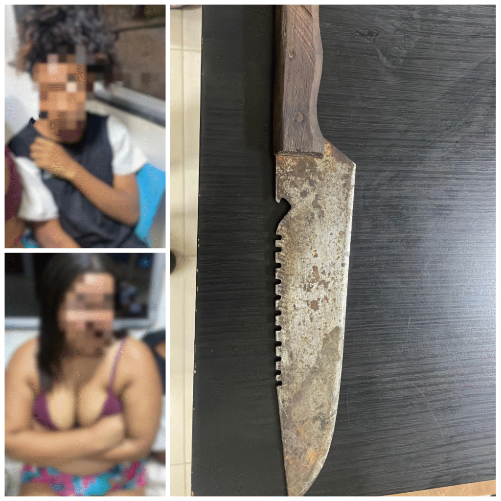 PM Apresenta Adolescentes à Delegacia por Ameaça e Porte de Arma Branca em Parauapebas