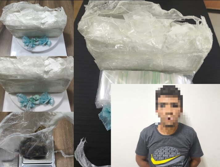 Homem é Preso por Tráfico em Parauapebas após Polícia Encontrar Drogas em Caixa de Som no Parque das Nações II