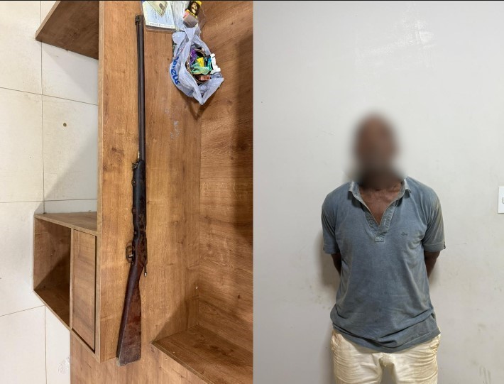 Tentativa de Feminicídio e Posse Ilegal de Arma de Fogo Termina com Homem Preso em Parauapebas