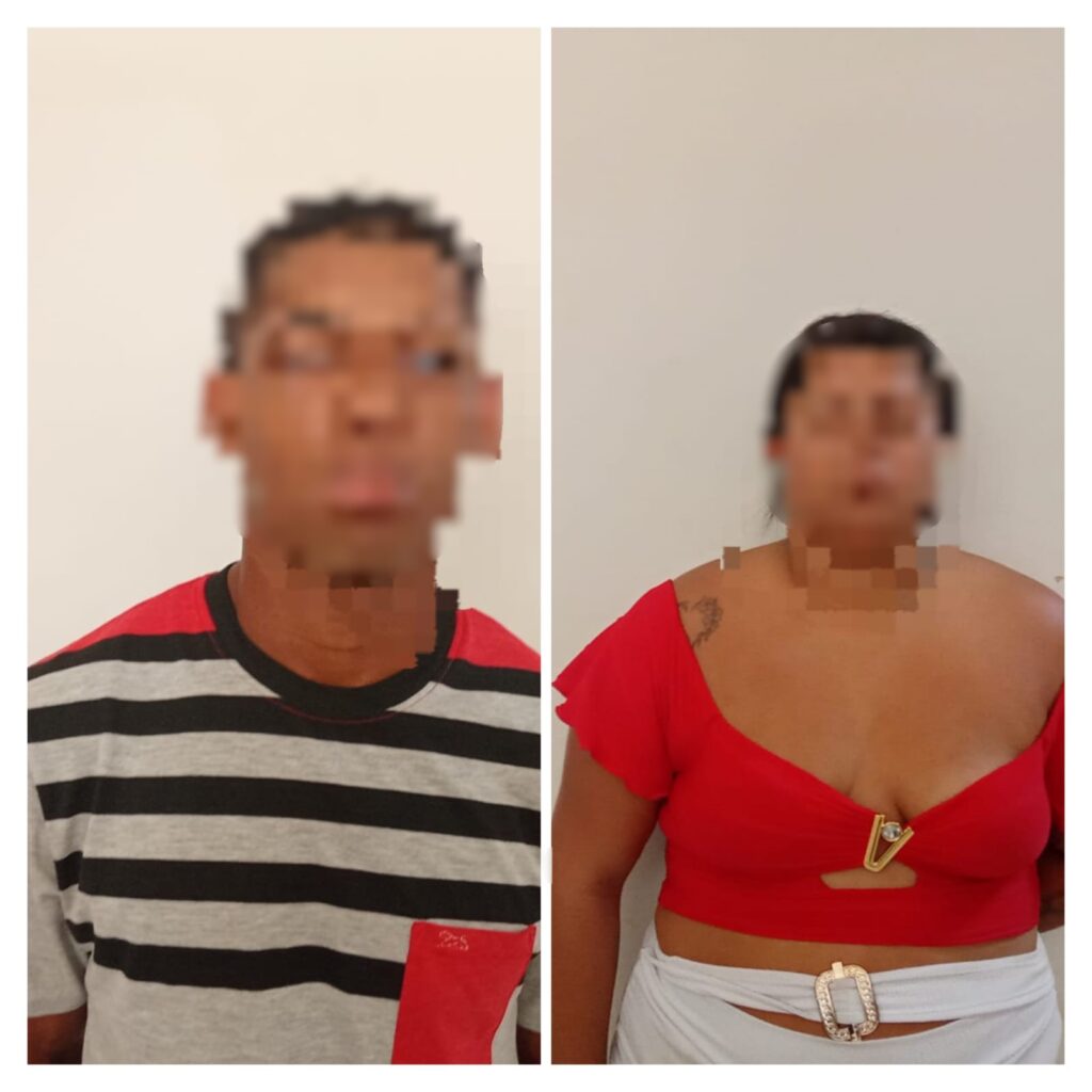 Polícia prende dupla por tráfico de drogas no bairro Cidade Jardim, em Parauapebas.