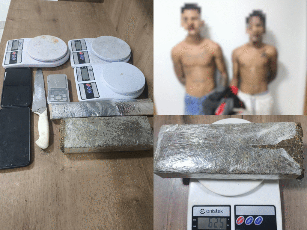 Tráfico de Drogas: Polícia Militar Apreende Dupla com Entorpecentes em Parauapebas