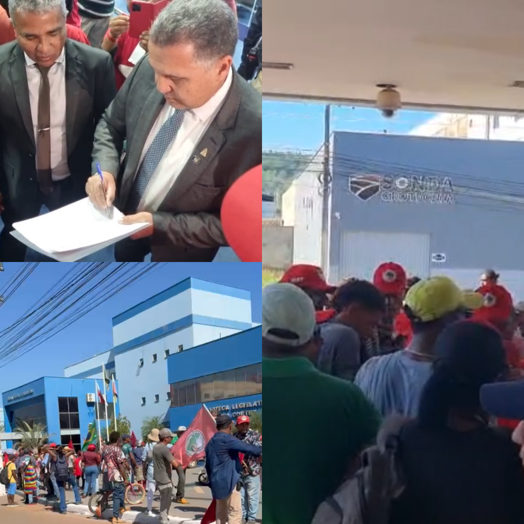 Câmara Municipal recebe pauta de reivindicações do MST e abre diálogo com a Prefeitura em Parauapebas
