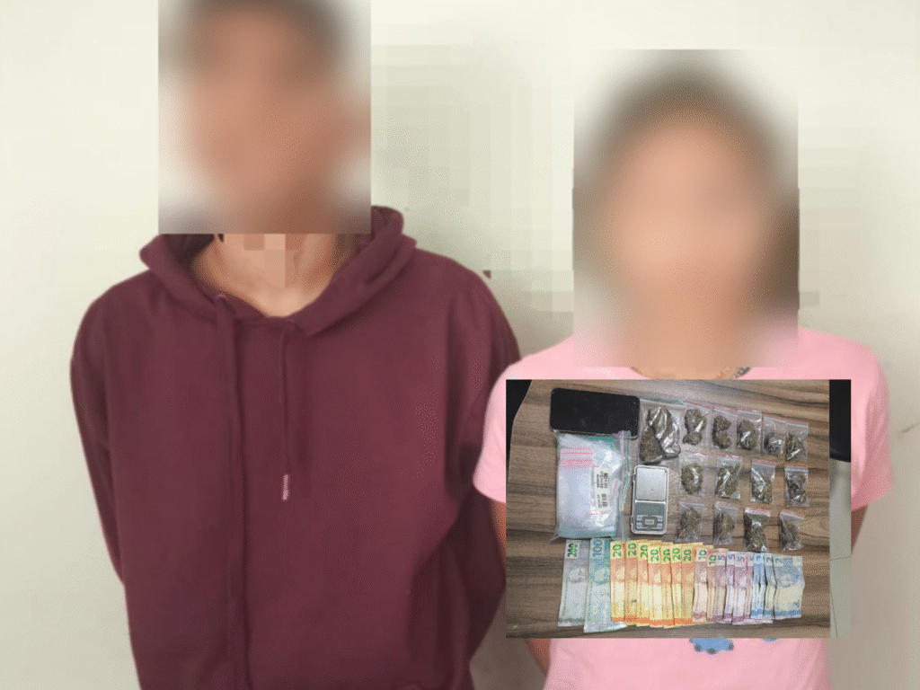 Polícia Militar apreende drogas e celulares em operação no bairro Nova Carajás, em Parauapebas