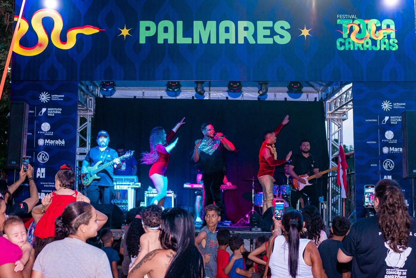 Festival TOCA Carajás leva música e pertencimento à Vila Palmares Sul, em Parauapebas