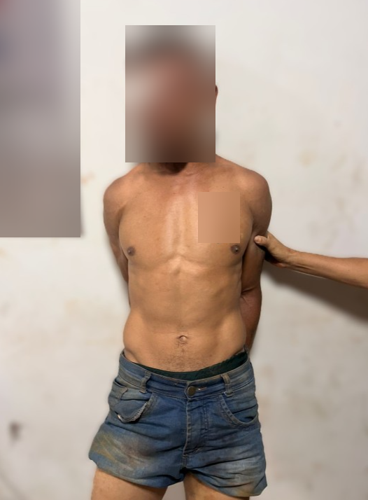 Polícia detém homem após confusão em bar no bairro Raio de Sol, em Parauapebas