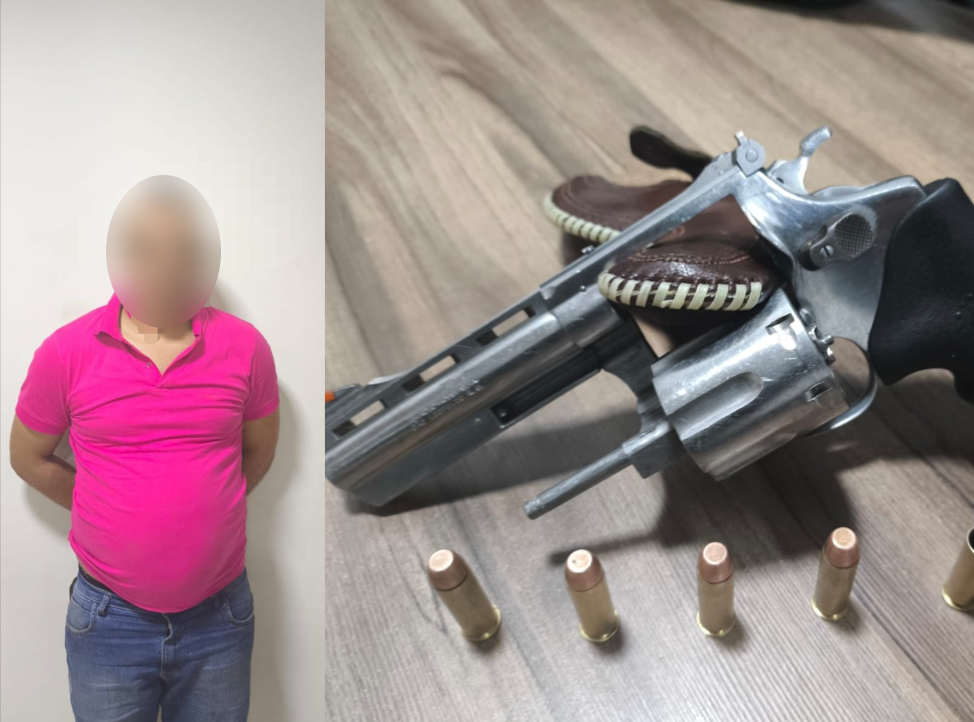 Polícia detém homem no Bairro Tropical II por posse irregular de arma de fogo em Parauapebas