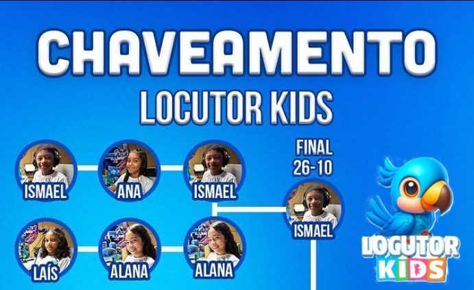 Locutor Kids: Emoção, Talento e a Caminho da Grande Final!