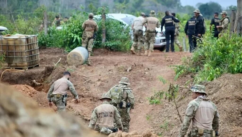 PF desativa garimpos ilegais de ouro no nordeste do Pará