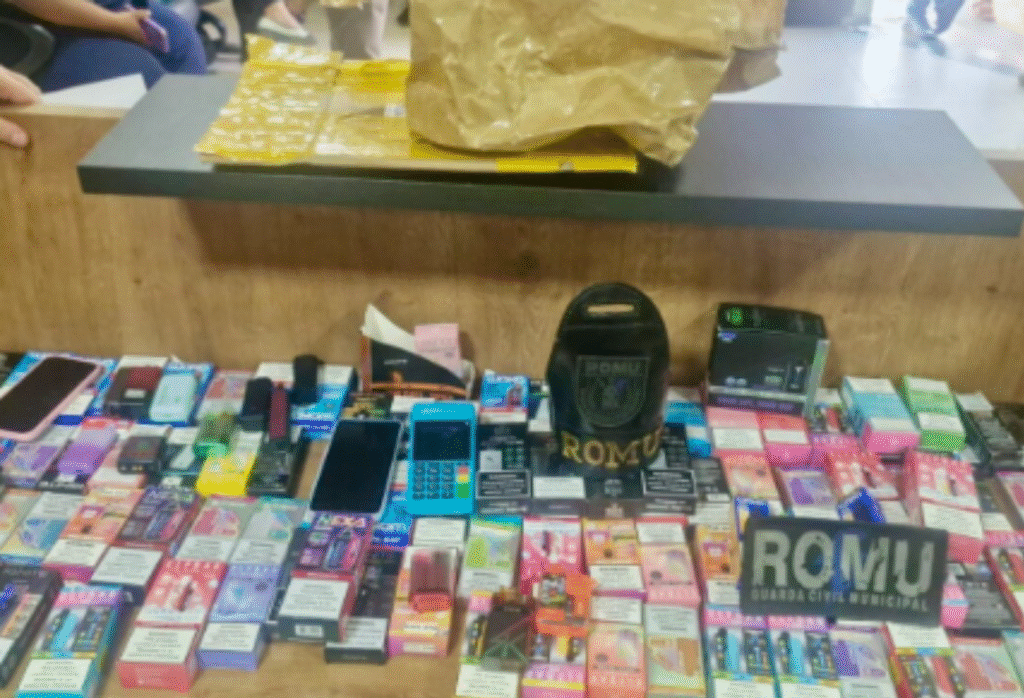 Polícia prende dupla em Parauapebas por vender cigarros eletrônicos a adolescentes