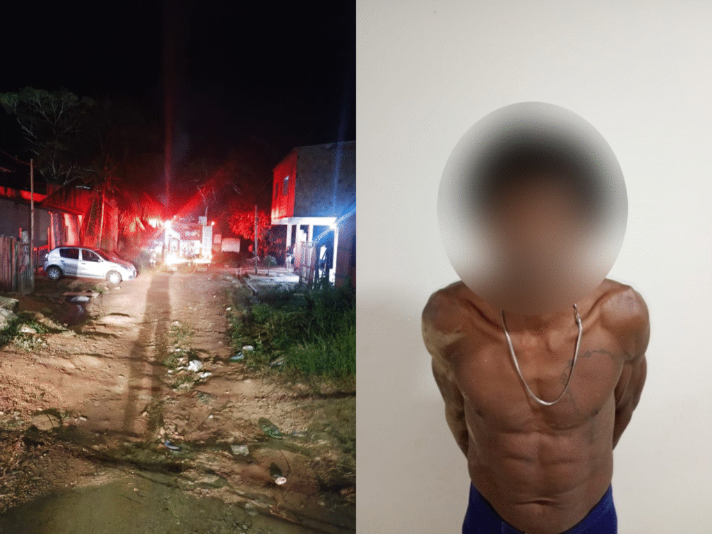 Polícia prende suspeito que ateou fogo em residência durante caso de violência doméstica em Parauapebas