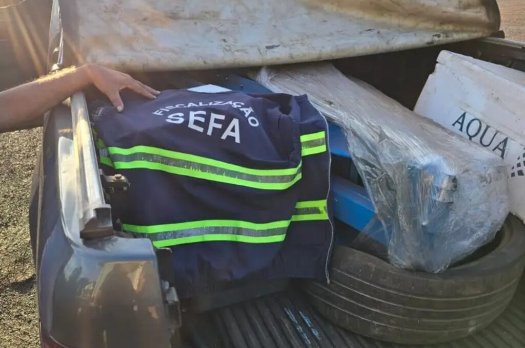 Sefa apreende equipamento de R$ 50 mil em Serra do Cachimbo (PA) por irregularidade fiscal