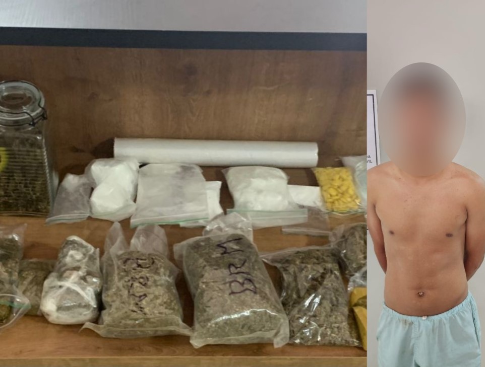 Polícia apreende grande quantidade de entorpecentes em operação no Jardim América, em Parauapebas