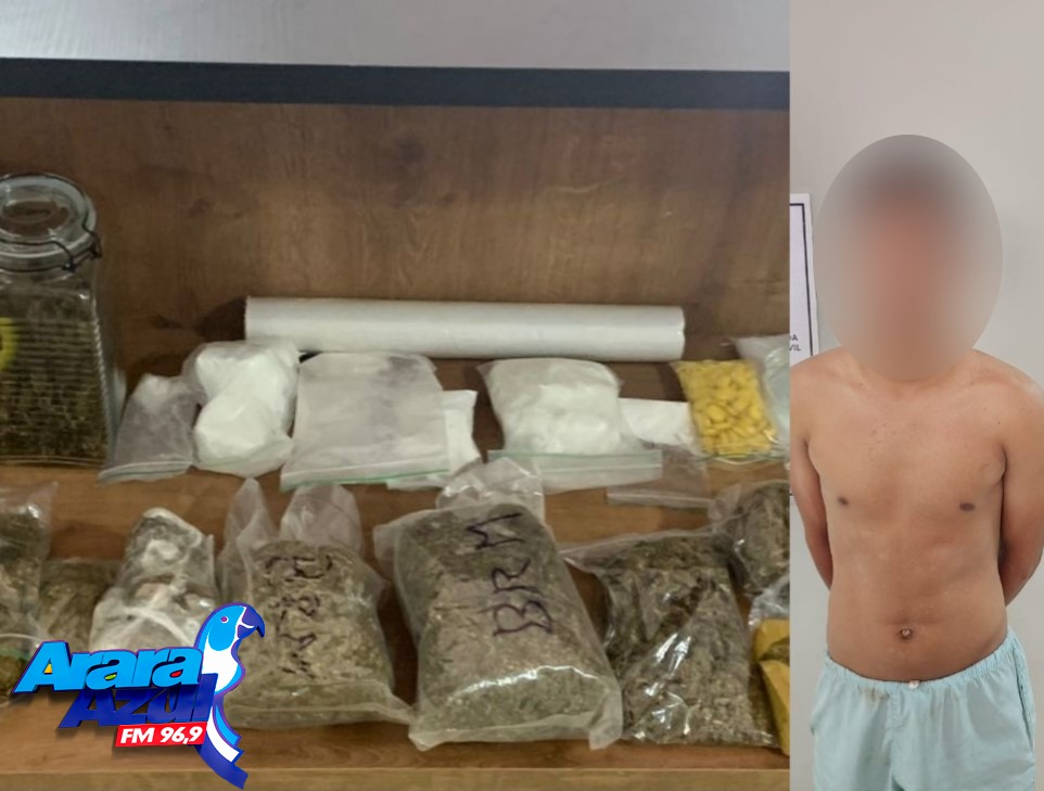 Polícia apreende grande quantidade de entorpecentes em operação no Jardim América, em Parauapebas
