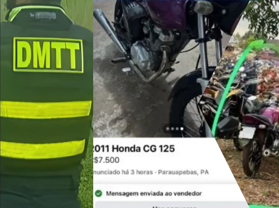 Após denúncia, agente de trânsito é detida pela Polícia em Parauapebas por tentar vender moto apreendida