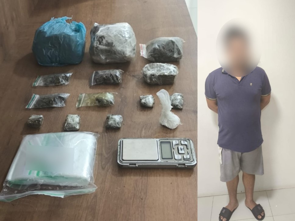 Suspeito é preso por tráfico de drogas no bairro Vila Rica, em Parauapebas