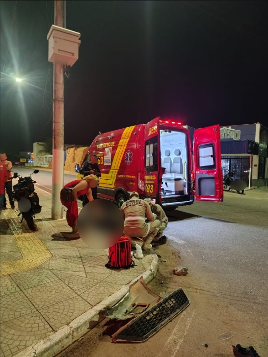 Sinistro de Trânsito Deixa Duas Pessoas Feridas na Rodovia Faruk Salmen, em Parauapebas