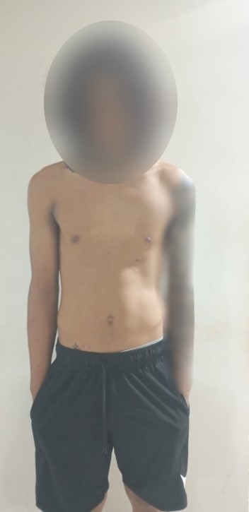 Suspeito é detido pela Polícia por posse e tráfico de entorpecentes no bairro Altamira, em Parauapebas