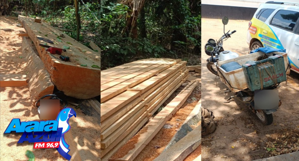 Suspeito é Detido pela Polícia por Crime Ambiental na Palmares I, em Parauapebas
