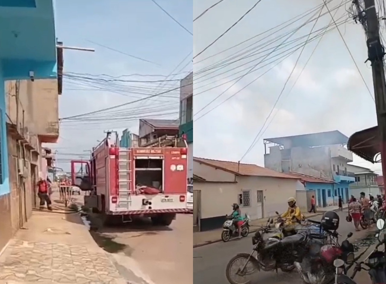 Incêndio no Bairro da Paz, em Parauapebas, mobiliza moradores e autoridades