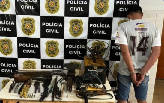 Polícia Detém suspeito por comércio e posse ilegal de armas de fogo em Eldorado do Carajás
