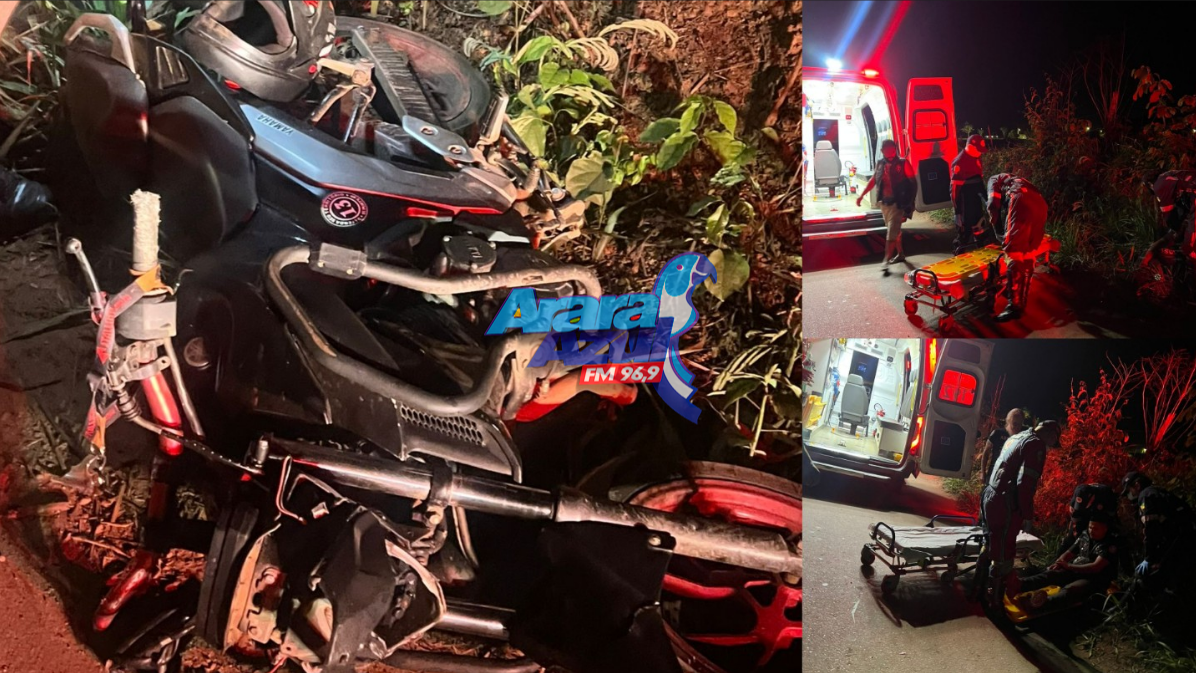 Motociclista Fica Ferido Após Colidir com Vaca na Estrada da VS-10 em Parauapebas