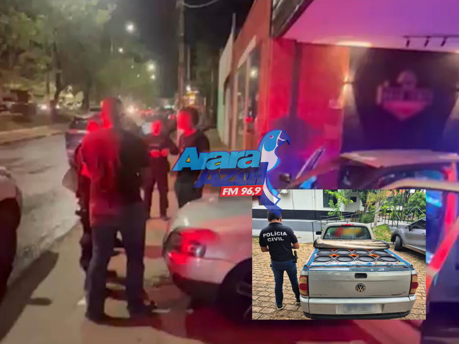 Bar é Fechado pela Semas e Som Automotivo é Apreendido em Ação Conjunta com a PM; Proprietário é Conduzido à Delegacia