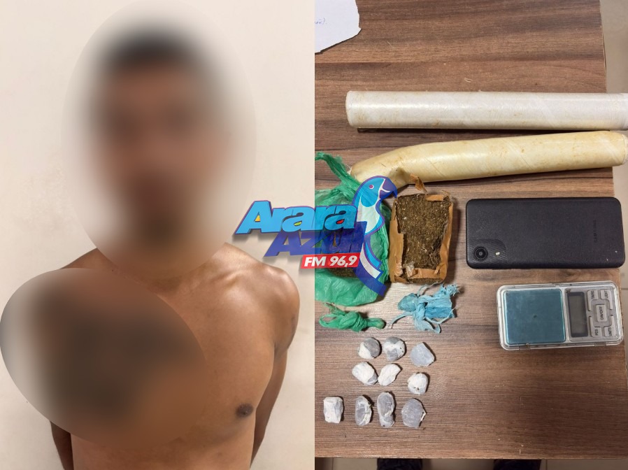 Polícia Militar apreende drogas e materiais utilizados pelo tráfico em Parauapebas