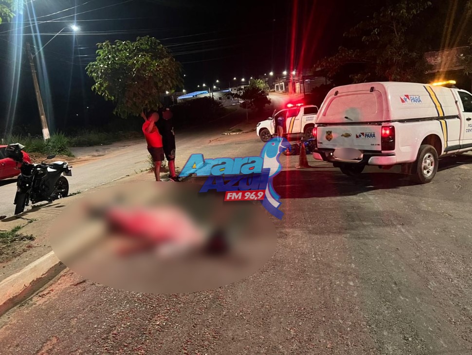 Sinistro de trânsito no bairro Cidade Jardim deixa vítima fatal em Parauapebas