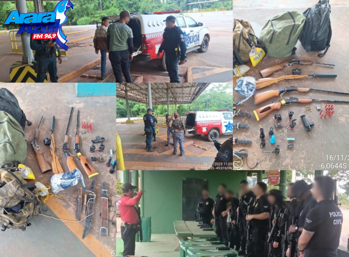 Segurança Florestal Desarticula Caça Ilegal com Arsenal e Equipamentos de Alta Tecnologia na APA do Igarapé Gelado