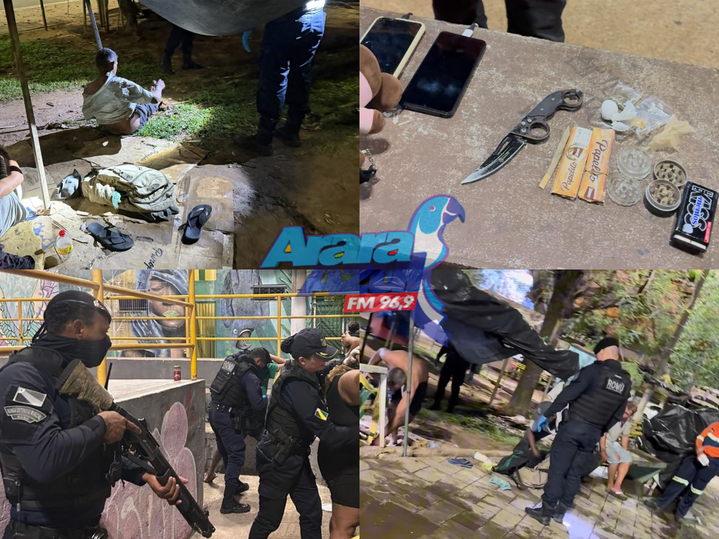 Operação Praça Segura intensifica a segurança em Praças de Parauapebas