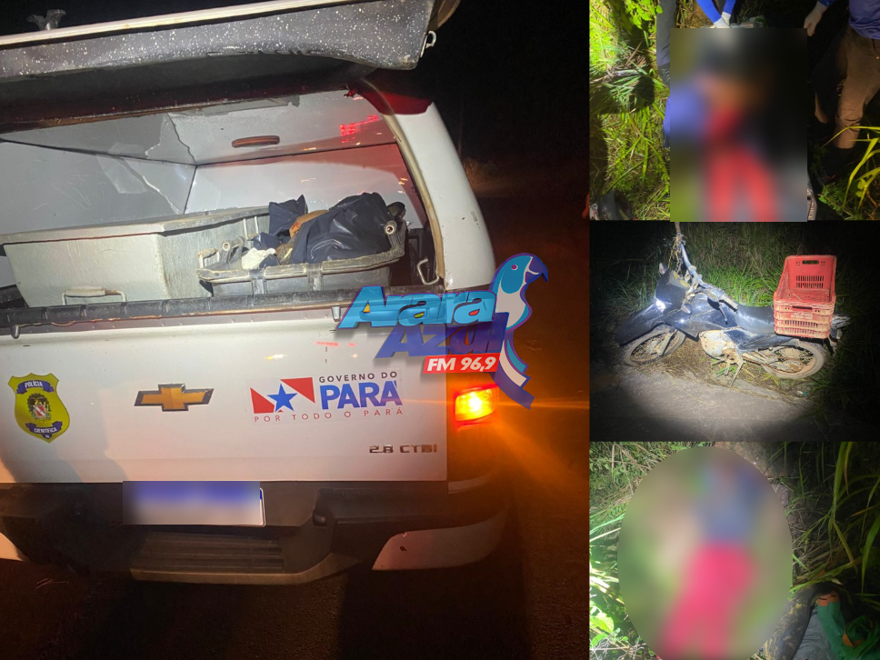 Acidente fatal é registrado na estrada de acesso à Vila Carimã, zona rural de Parauapebas