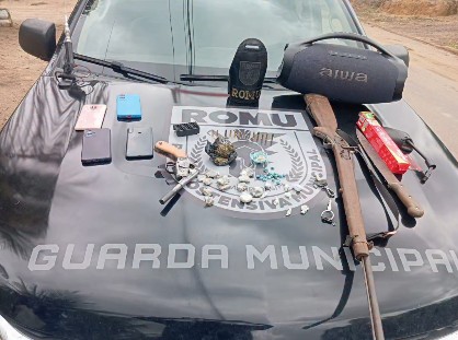 ROMU prende dupla suspeita de crimes na zona rural de Parauapebas