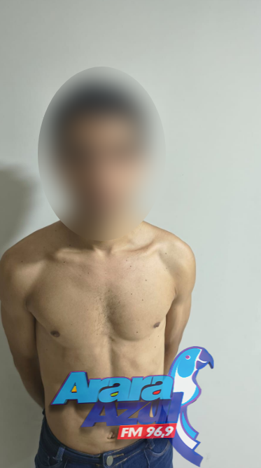 Polícia Militar prende suspeito por tráfico de drogas durante abordagem no bairro Tropical, em Parauapebas