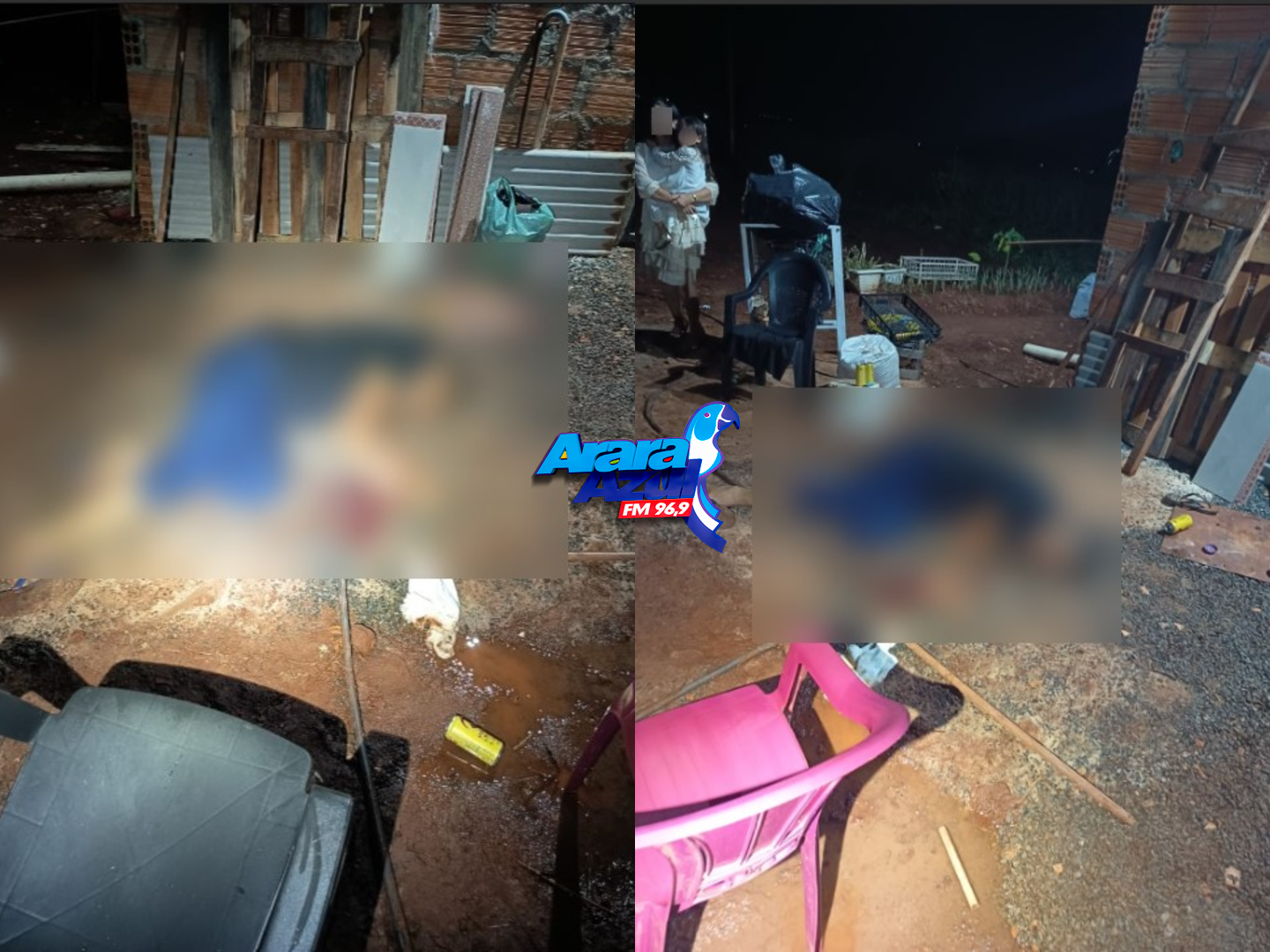 Homicídio e tentativa de homicídio ocorreram no chacreamento Eucalipto 2