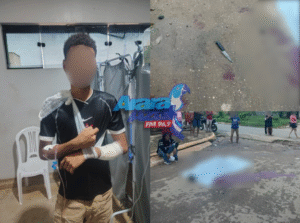 Polícia detém suspeito após ele matar homem com facada durante festa no bairro Jardim Panorama, em Curionópolis