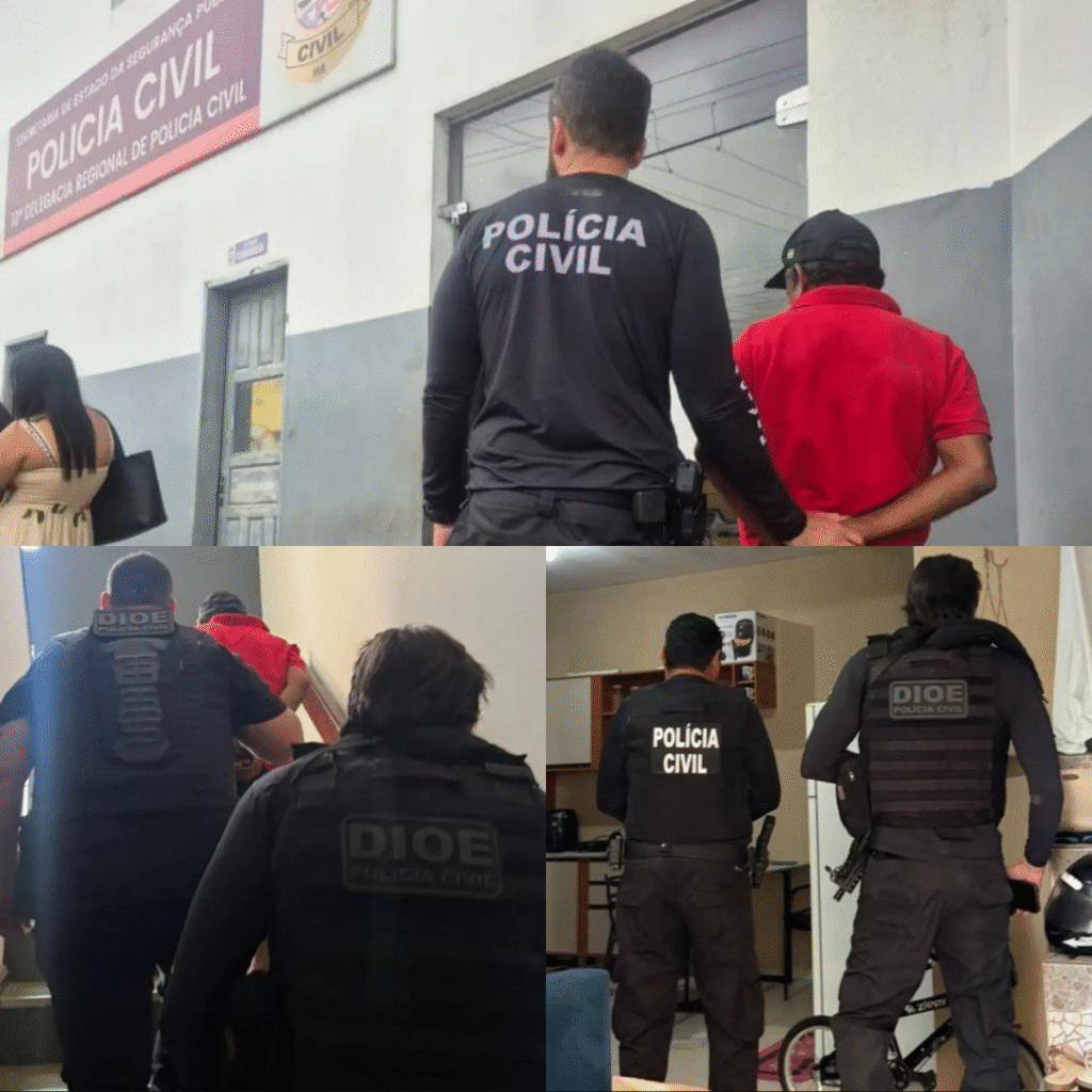 Polícia Civil prende dois investigados na terceira fase da Operação Porta 34 contra ataque eletrônico a sistema bancário