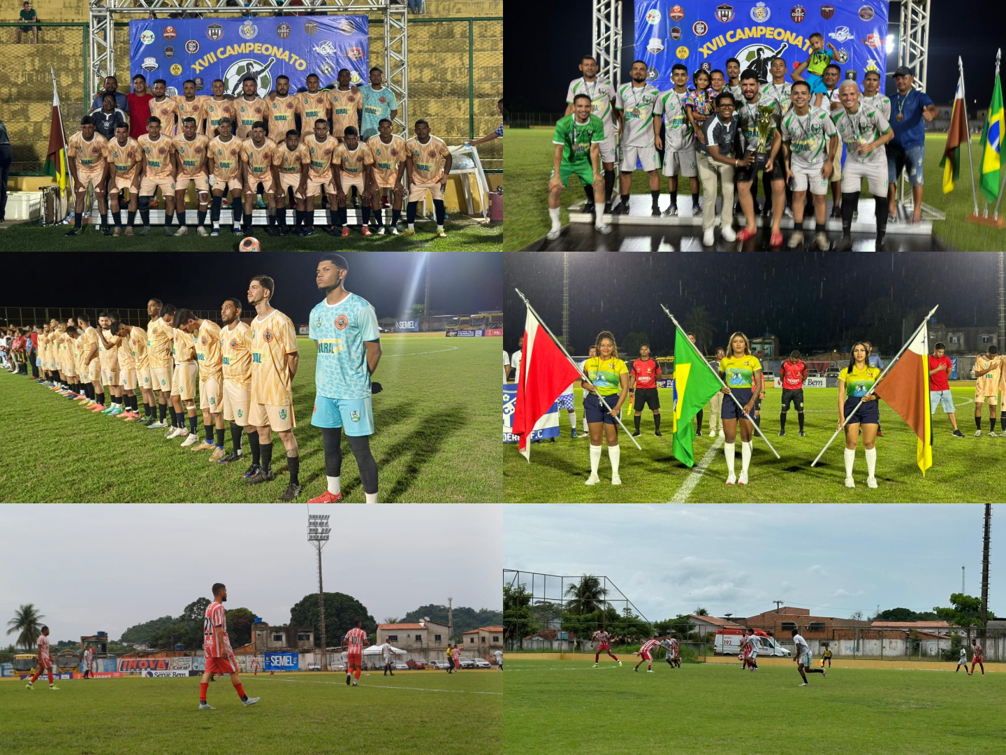 Cedere I e Palmares II competem no XVII Campeonato Rural de Futebol em Parauapebas