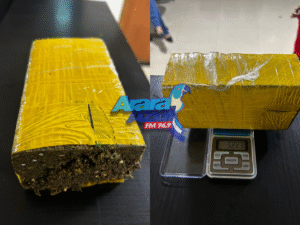 Polícia Militar captura foragido e apreende barra de maconha no bairro União, em Parauapebas