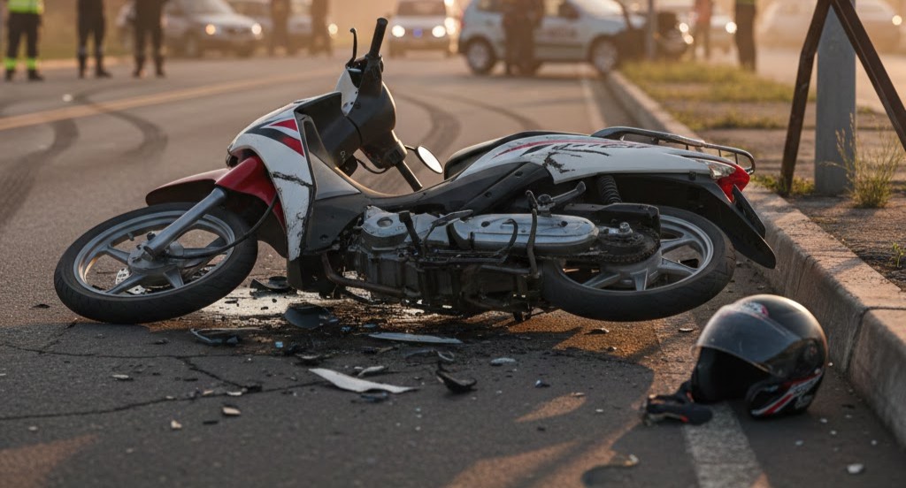 Polícia atende ocorrência de colisão entre carreta e motociclista na PA-160, em Parauapebas