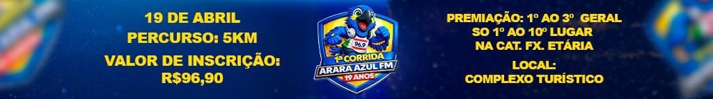 Corrida Arara Azul FM